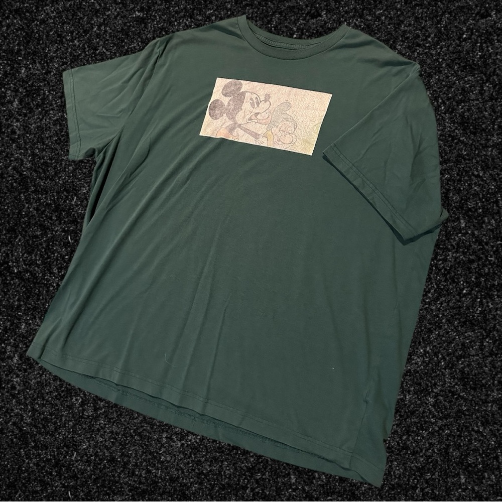Disney Mickey Mouse and Bashful Animation Frame Custom Tee